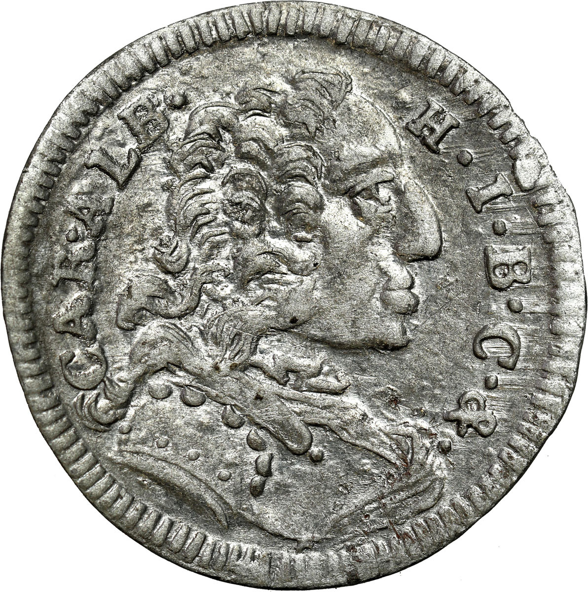 Niemcy, Bawaria. Karol I Albert (1726-1745). 3 krajcary 1736, Bayern - PIĘKNE